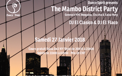 The Mambo District Party – 27 janvier 2018