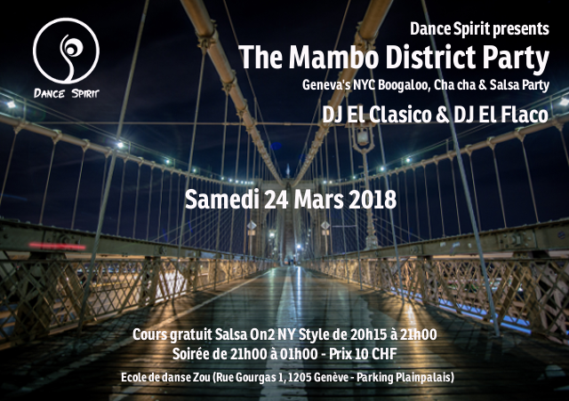 The Mambo District Party – 24.03.2018