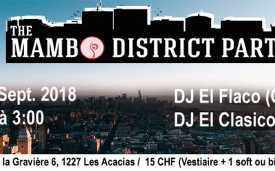The Mambo District Party (GAPDance Edition) – 1er Sept. 2018