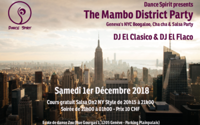 The Mambo District Party – 1er Déc. 2018