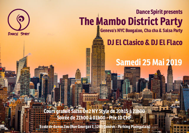 The Mambo District Party – 25 Mai 2019