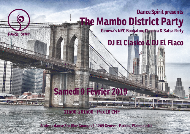 The Mambo District Party – 9 Fév. 2019
